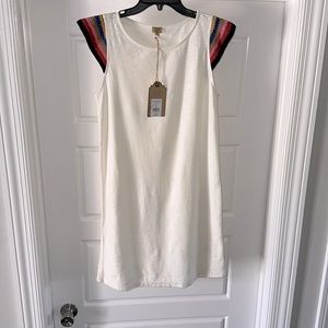 Casual Dress with Crocheted sleeves